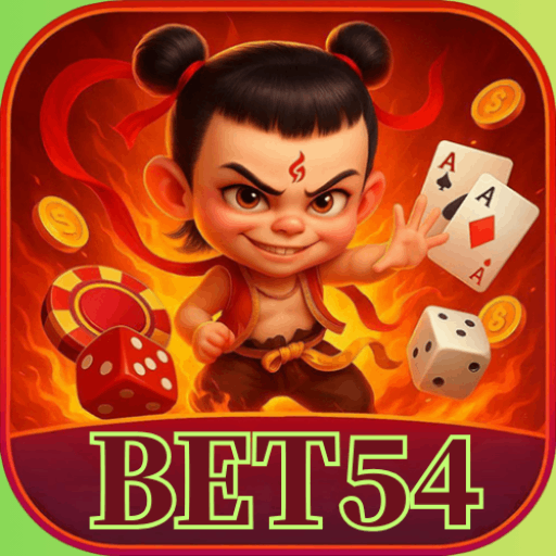 Imagem promocional da BET54 mostrando a plataforma e suas vantagens